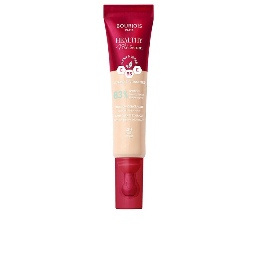 Изображение товара BOURJOIS Консилер HEALTHY MIX SERUM liquid, №49-Ivory, 11 цвет