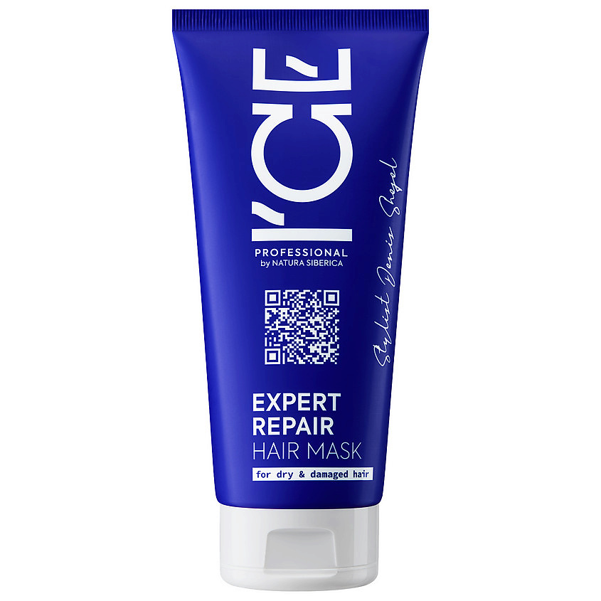 Изображение товара ICE BY NATURA SIBERICA Маска для экспертного восстановления волос Expert Repair Hair Mask, 200 мл
