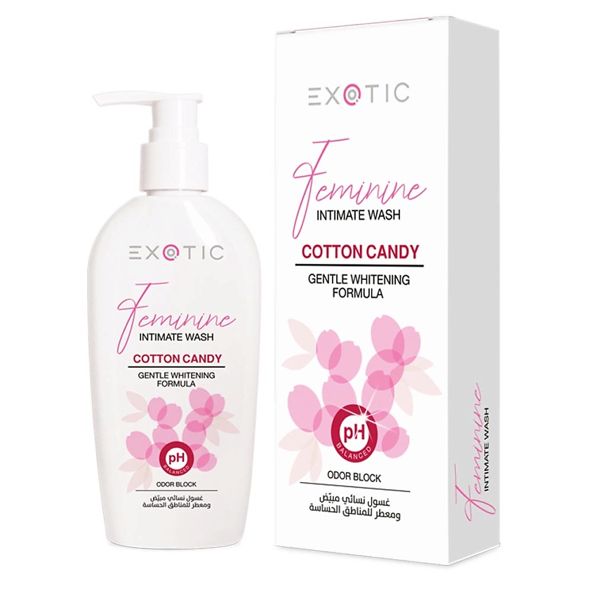 Изображение товара EXOTICMOOD Средство для интимной гигиены Сахарная вата 200 мл