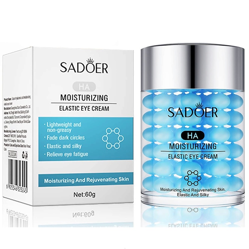Изображение товара SADOER Крем для кожи вокруг глаз увлажняющий с гиалуроновой кислотой, 60 гр