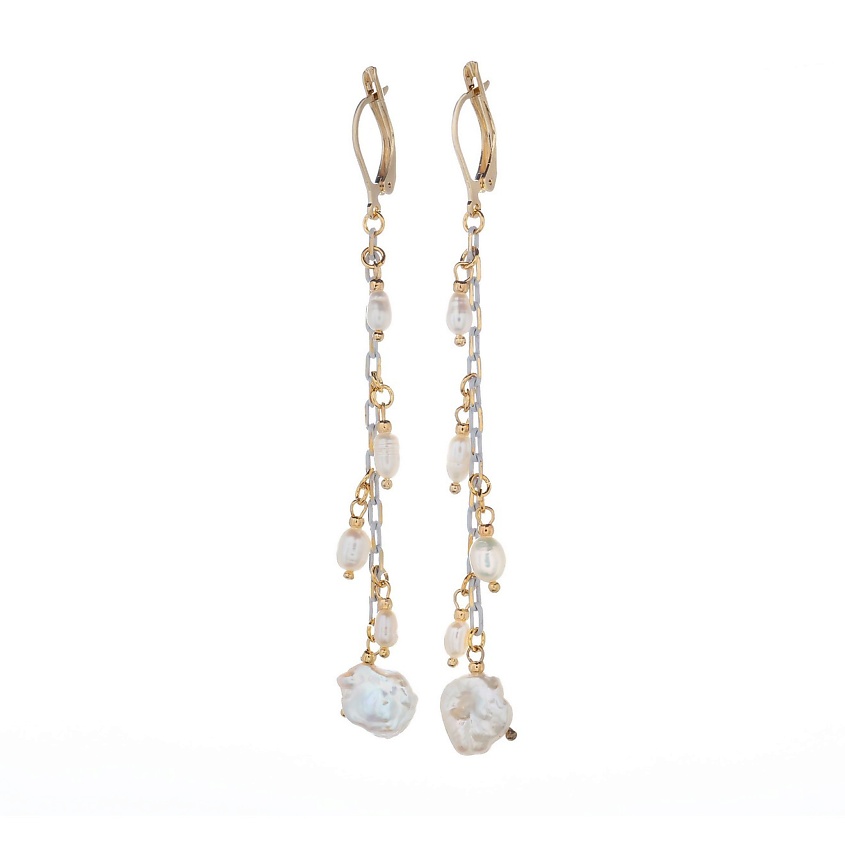 Изображение товара LANZEROTTI Серьги, Splendore, с жемчугом, 1 шт