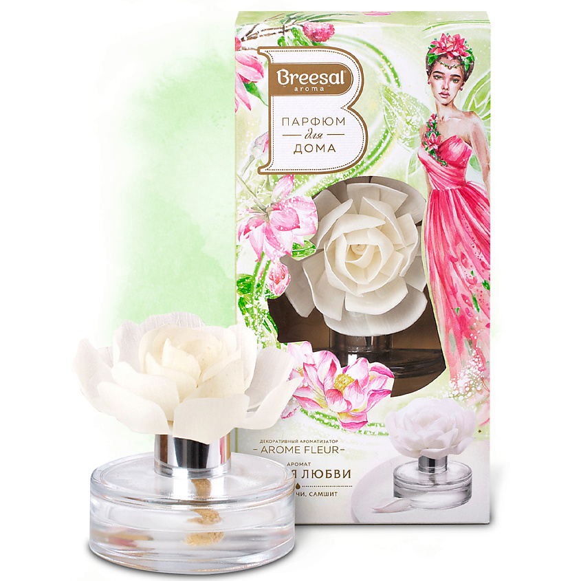 Изображение товара Декоративный ароматизатор Arome Fleur Элегия любви 65 мл Breesal