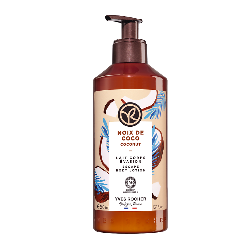 Изображение товара YVES ROCHER Молочко для тела «Кокосовый орех», 390 мл