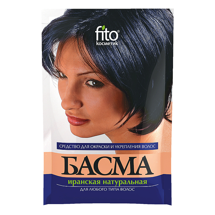 Изображение товара FITO КОСМЕТИК Басма натуральная иранская, 1006, Черный глубокий