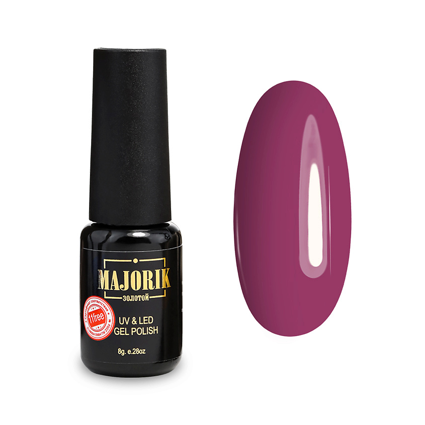 Изображение товара MAJORIK Гель-лак Kapsula, №08 Ягодный