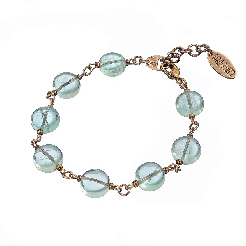 Изображение товара Браслет Lanzerotti Ispirazione флюорит зеленый 21 см женский украшение