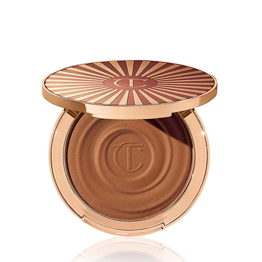 Изображение товара Бронзер Charlotte Tilbury Beautiful Skin Sun-Kissed Glow Medium для лица — стойкий эффект и увлажне