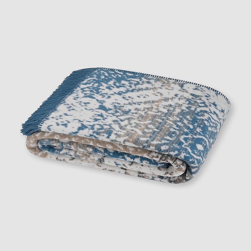 Изображение товара Плед Arya HOME COLLECTION Tangled хлопок 150x220 см бежевый