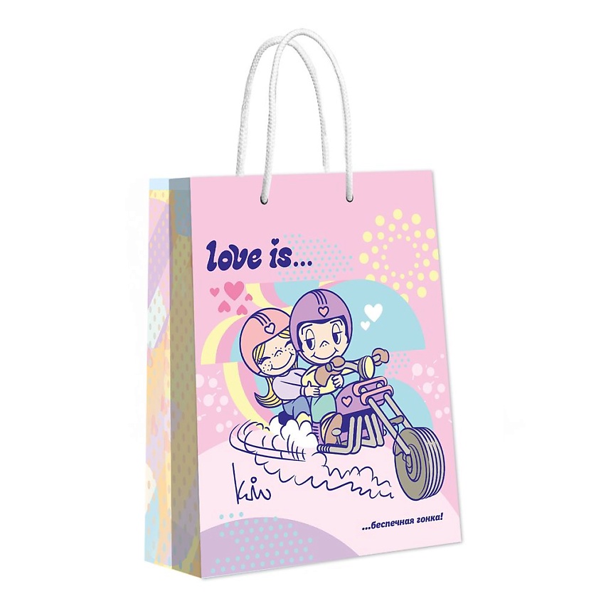 Изображение товара ND PLAY Пакет подарочный Love is, 1 шт