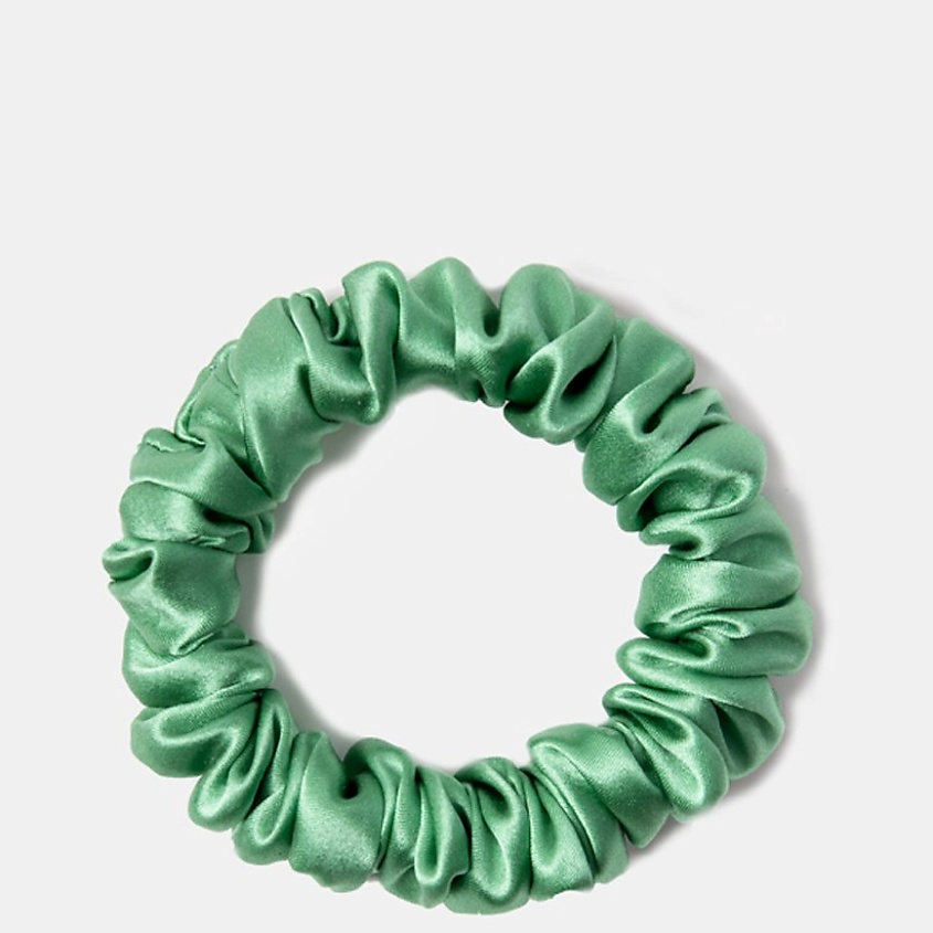 Изображение товара SILK UNIVERSE Шелковая резинка для волос, Зеленый