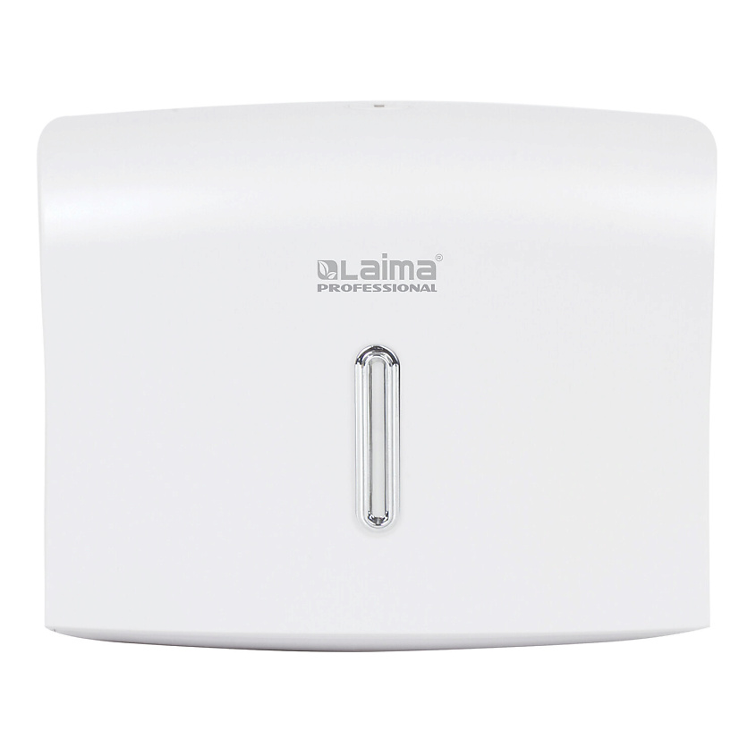 Изображение товара LAIMA Диспенсер для полотенец PROFESSIONAL BASIC, Диспенсерная ситема: Н2, Подходят бумажные полотенца: Interfold, Multifold, Singlefold, Z