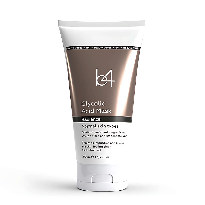 Изображение товара B4 Маска с гликолевой кислотой для лица, 100 мл