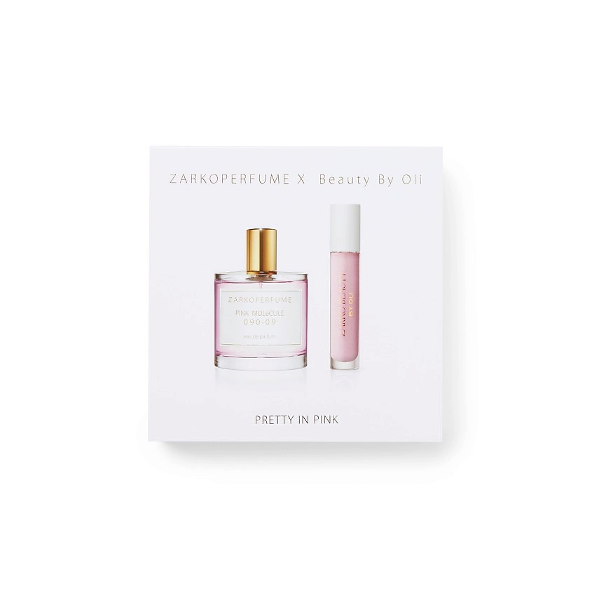 Изображение товара ZARKOPERFUME Набор PRETTY IN PINK, Парфюмерная вода 100 мл + Блеск для губ 5,5 мл