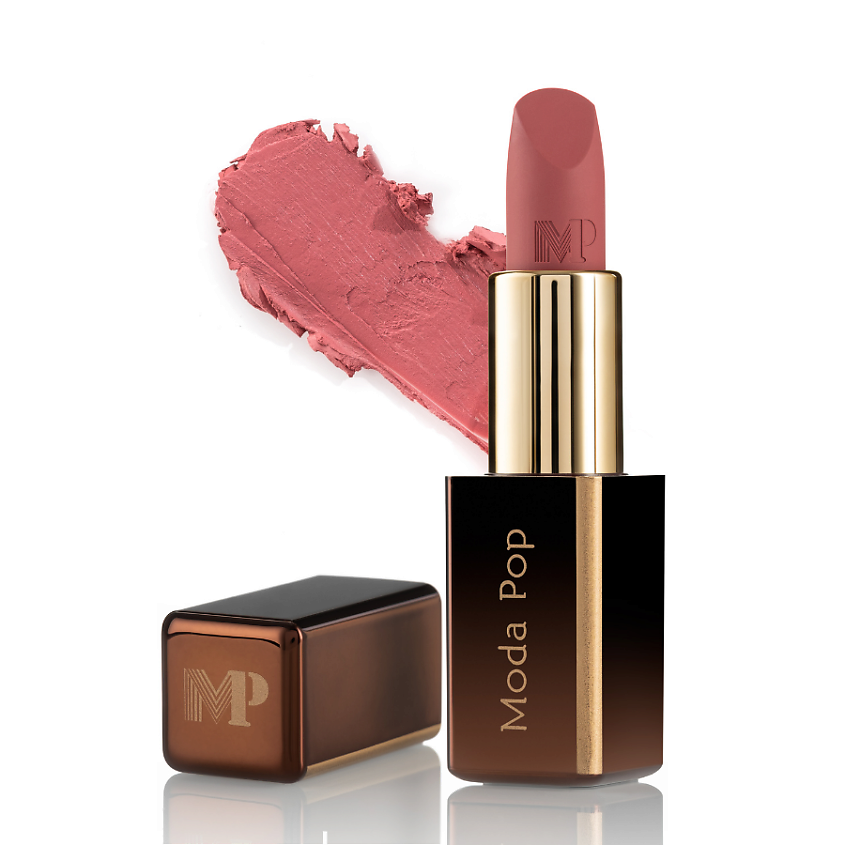 Изображение товара Помада для губ MODAPOP Р114 с насыщенным цветом и увлажнением
