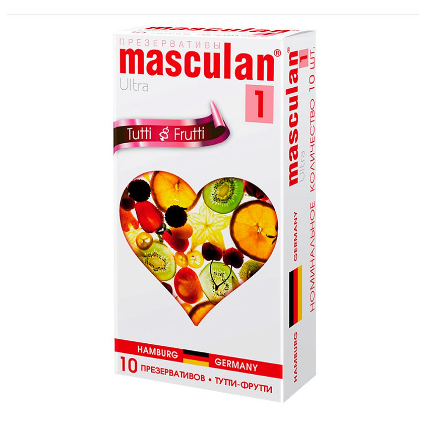 Изображение товара MASCULAN Презервативы Tutti-Frutti № 10, 10 шт.