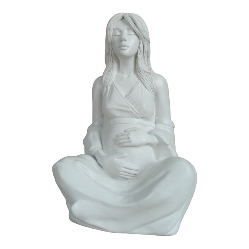 Изображение товара Магическая статуэтка Бережное ожидание из гипсобетона ручной работы 10 см