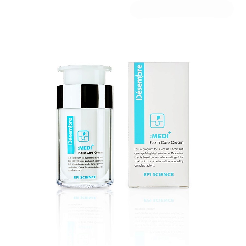 Изображение товара DESEMBRE MEDI EPI SCIENCE P.SKIN CARE CREAM Защитный крем для жирной проблемной кожи, 50 г