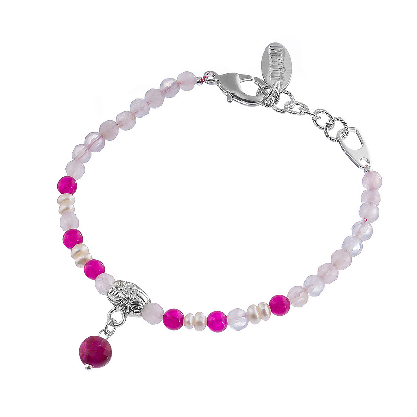 Изображение товара LANZEROTTI Браслет, Monroe, кварц, тигровый глаз, стеклянные бусины, LZ-23.07-240