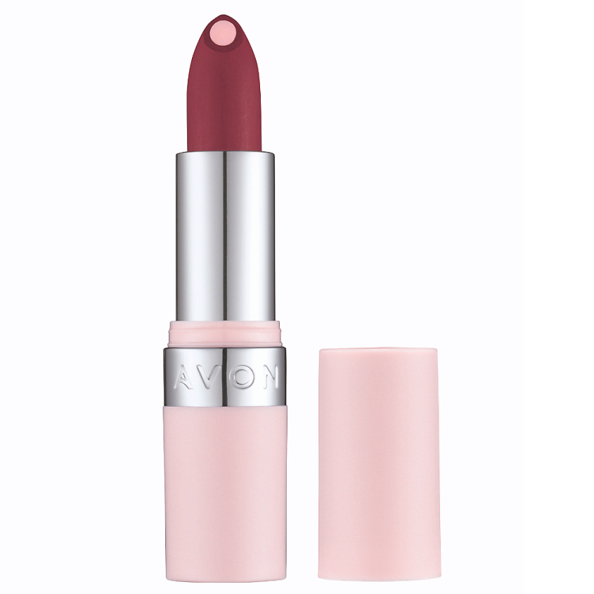 Изображение товара AVON Матовая губная помада с гиалуроновой кислотой "СуперУвлажнение", Бархатная роза/Hydra Rosy