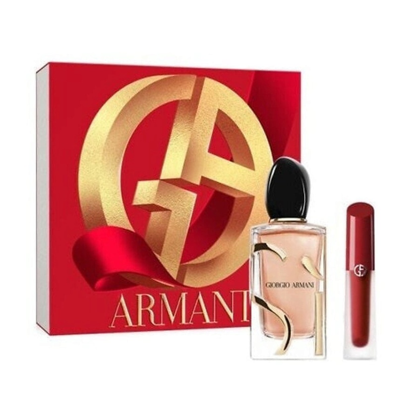 Изображение товара GIORGIO ARMANI Парфюмерный набор Si Intense 2023, 100мл+4мл