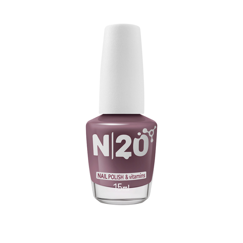 Изображение товара N20 Витаминный лак для ногтей "NAIL POLISH & vitamins", отеннок №19 Dusky Lily