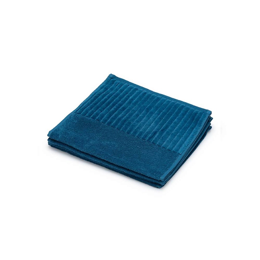 Изображение товара Набор махровых полотенец Cleanelly basic 4 шт 30х50 синего цвета