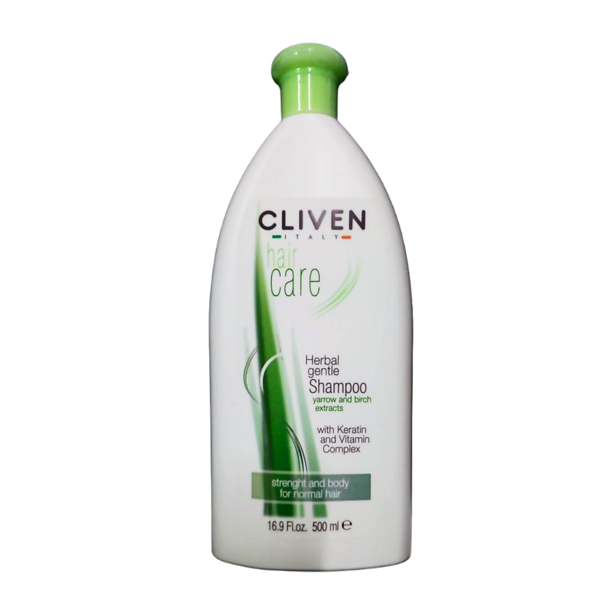 Изображение товара CLIVEN Шампунь на травах с экстрактами березы и тысячелистника, 500 мл