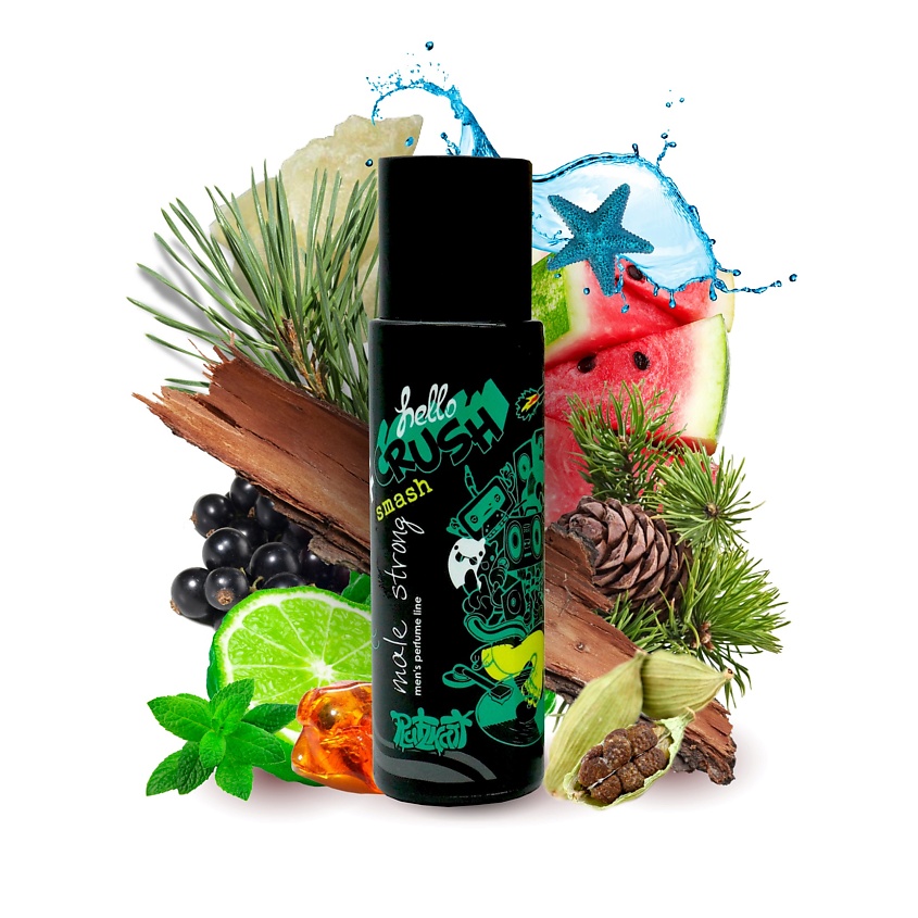 Изображение товара PARLI Туалетная вода мужская Crush Smash, 55 мл