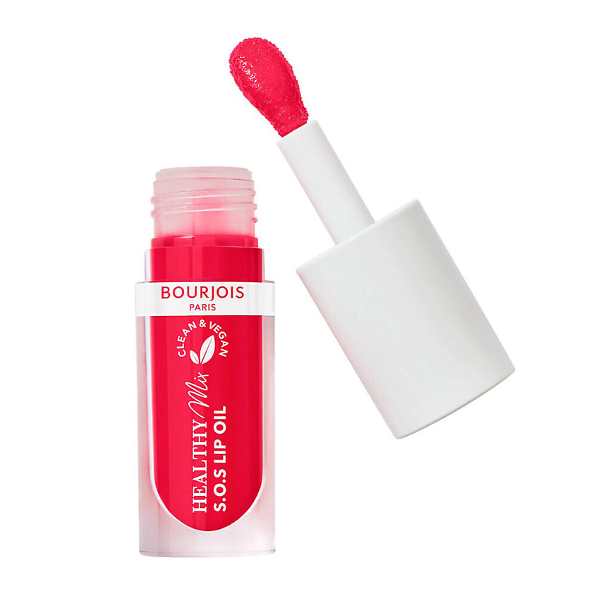 Изображение товара BOURJOIS Масло-блеск для губ Healthy Mix S.O.S Lip Oil, 3 Straw'Bisous