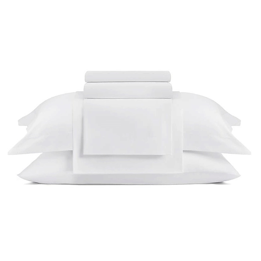 Изображение товара ARYA HOME COLLECTION Постельное белье Vip из Однотонного Сатина 1.5 Сп. 160x220 Бежевый, Белый