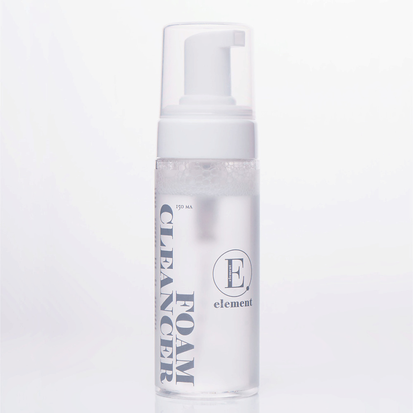 Изображение товара ELEMENT Пенка для умывания лица с бамбуковым углем + Аминокислоты FOAM CLEANCER skincare, 150 г