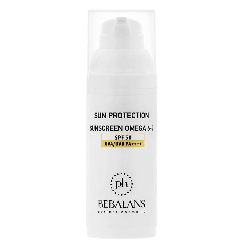 Изображение товара PH BEBALANS PERFECT COSMETIC Крем солнцезащитный SPF 50 для лица UVA/UVB PA++++ антивозрастной, 50 мл