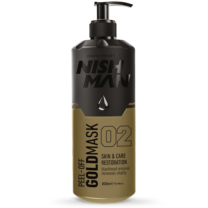 Изображение товара Маска для лица GOLD PEEL-OFF MASK золотая профессиональная 200 мл