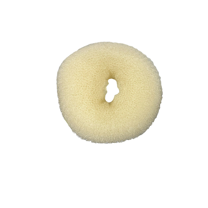 Изображение товара МELONPRO Валик для причесок сетка d 14 см - желтый