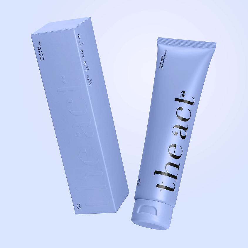 Изображение товара THE ACT Очищающий гель для умывания лица, от прыщей, 150 мл