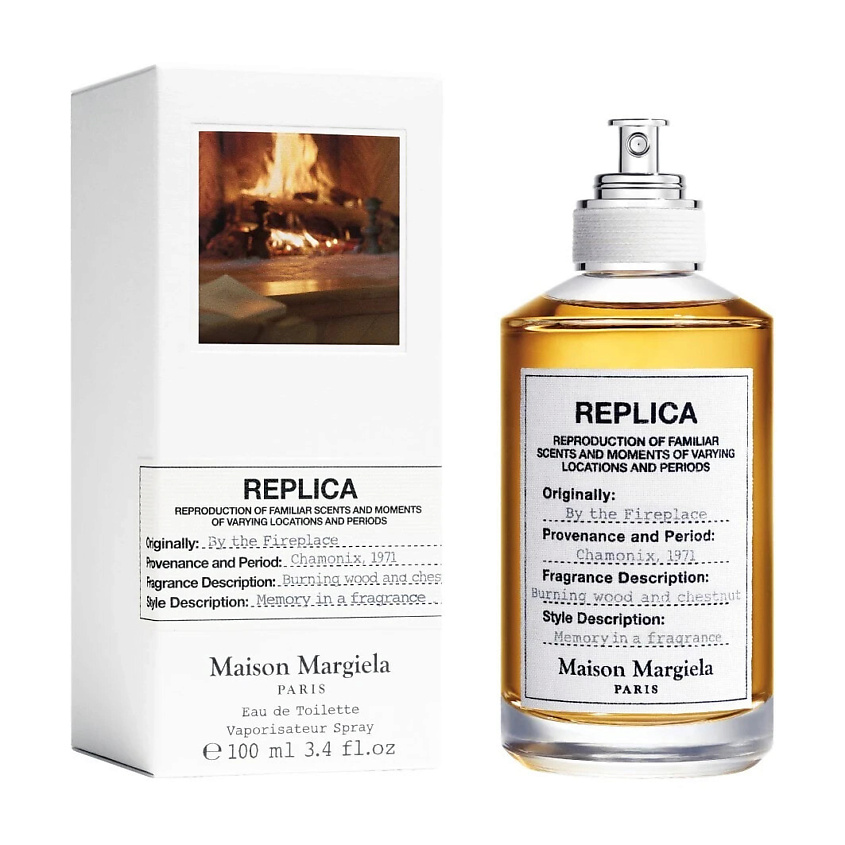 Изображение товара Maison Margiela Replica By the Fireplace 100 мл унисекс туалетная вода с перезаполняемым флаконом