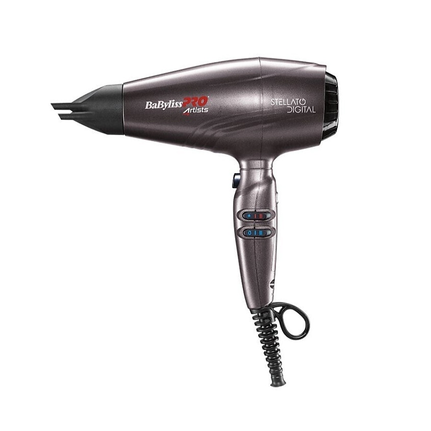 Изображение товара BABYLISS Профессиональный фен для волос Stellato Digital BAB7500IE 2400 Вт, Фиолетовый
