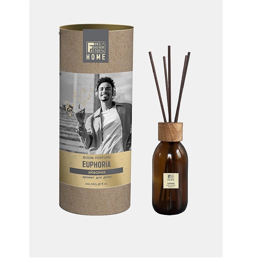 Изображение товара FAMILY FOREVER FACTORY Ароматизатор воздуха:аромат для дома "Эйфория" Home, 100 мл