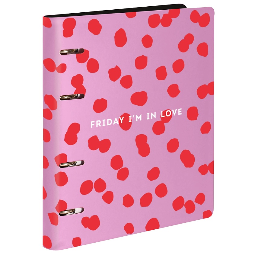 Изображение товара LOREX Тетрадь со сменным блоком на кольцах JOY A5 80 листов розовая