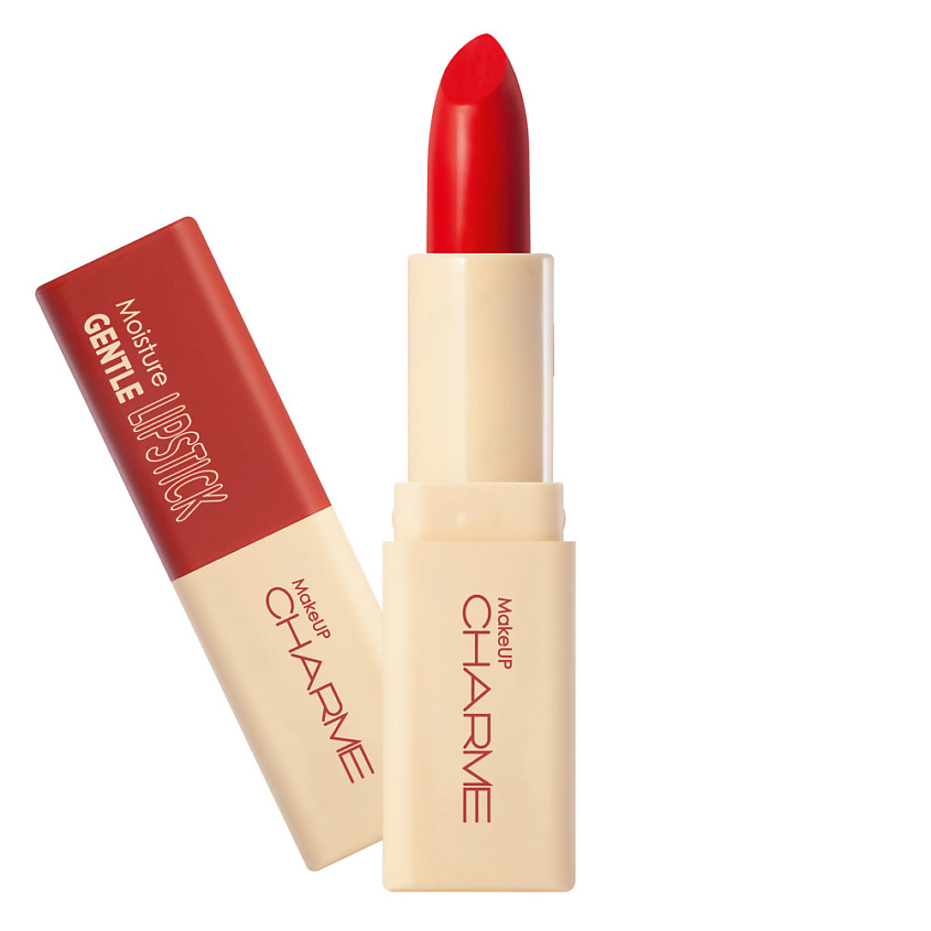 Изображение товара Губная помада CHARME Gentle Красный Марс увлажняющая с SPF 15+ с пигментами