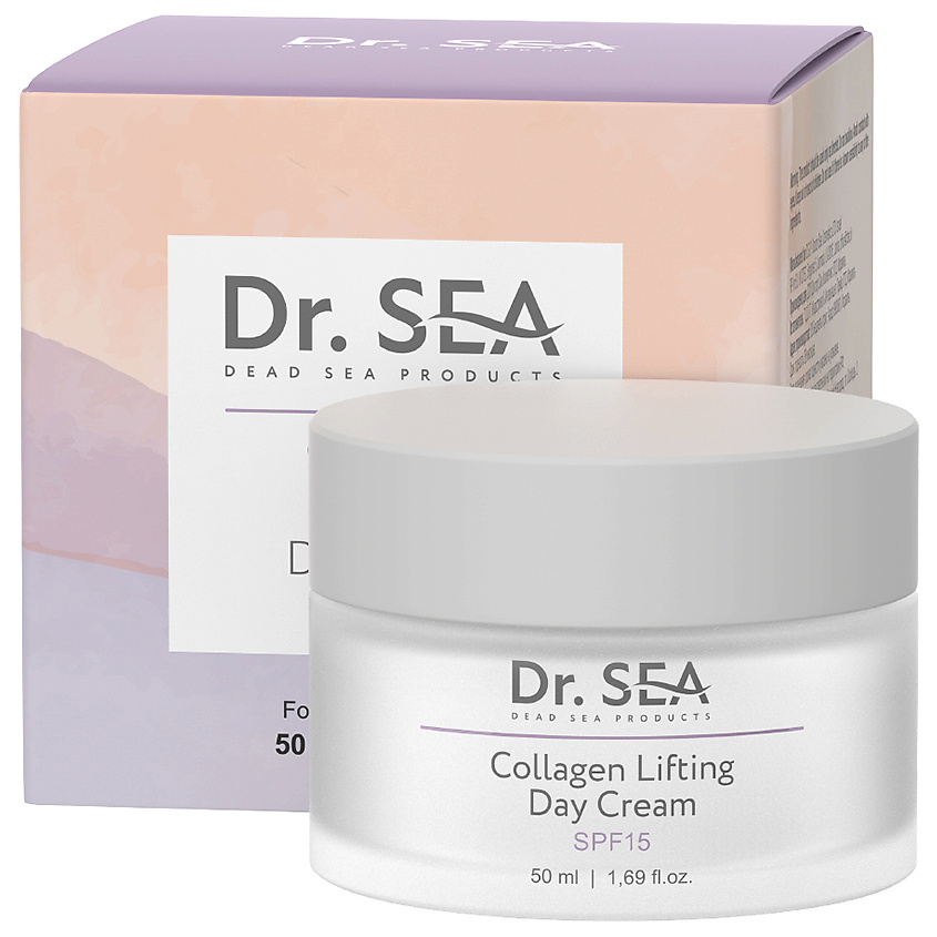 Изображение товара DR. SEA Крем-лифтинг для лица дневной коллагеновый SPF15, 50 мл