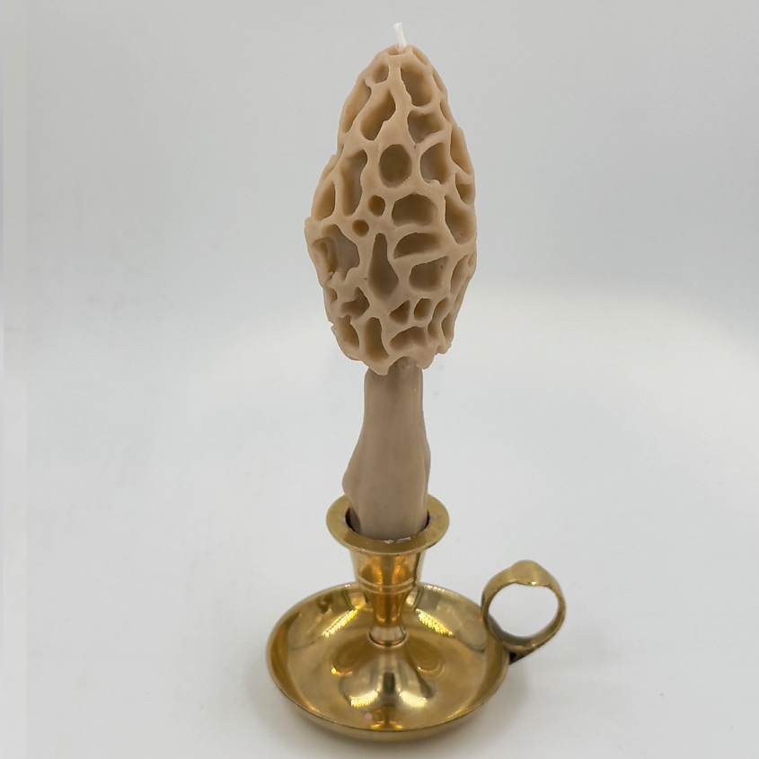 Изображение товара Ароматическая свеча Гриб Сморчок цвета охра 0.05 мл UNIFICATION LOVE