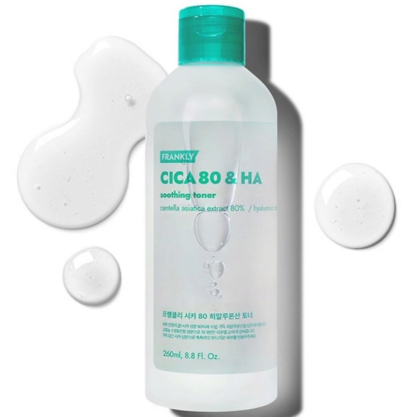 Изображение товара FRANKLY Успокаивающий тонер с экстрактом центеллы азиатской, 260 мл