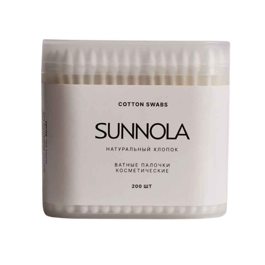 Изображение товара SUNNOLA Ватные палочки косметические, 120 шт.