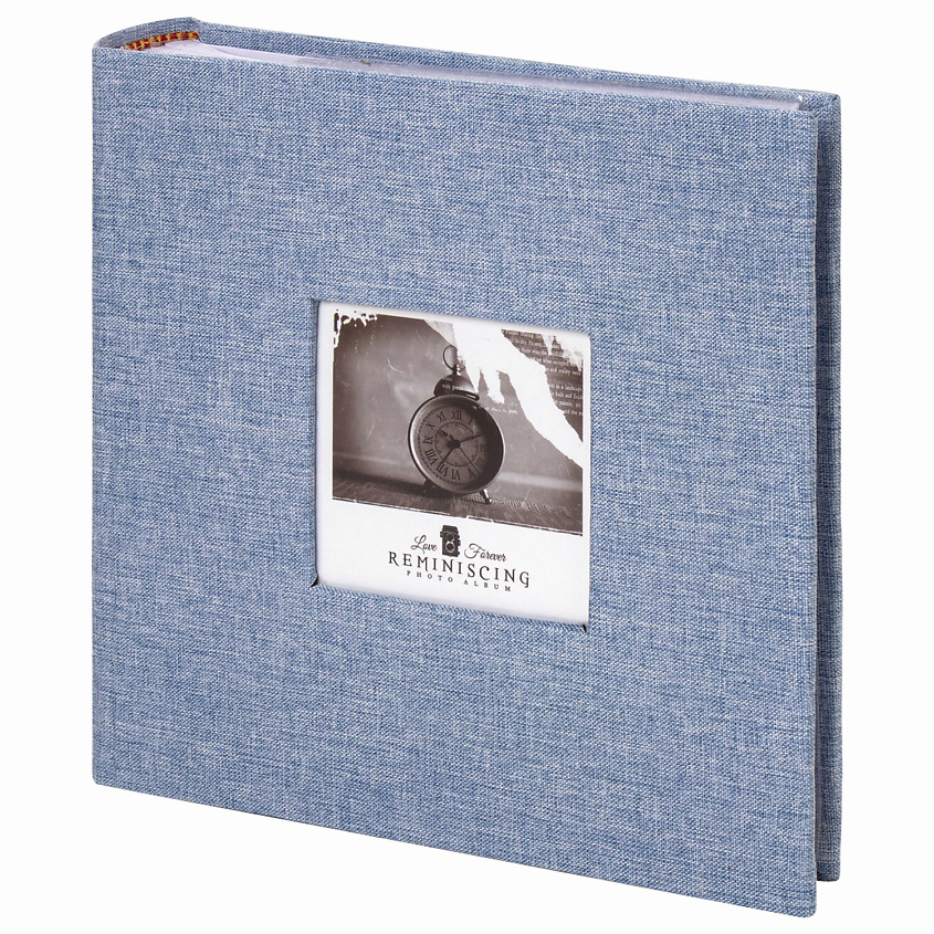 Изображение товара BRAUBERG Фотоальбом Джинс на 200 фото 10х15 см, Тип листов: бумажные листы с карманами. Макс. количество фотографий: 200 шт. Размер фотографий: 10х15 см. Тип обложки: текстильная. Обложка с рамкой для фото: да. Количество листов: 50 шт. Р