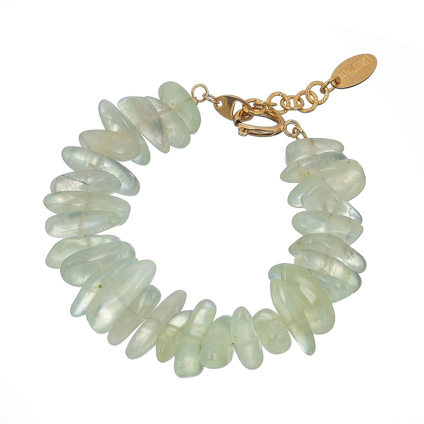 Изображение товара Браслет LANZEROTTI Ispirazione с флюоритом зеленого цвета