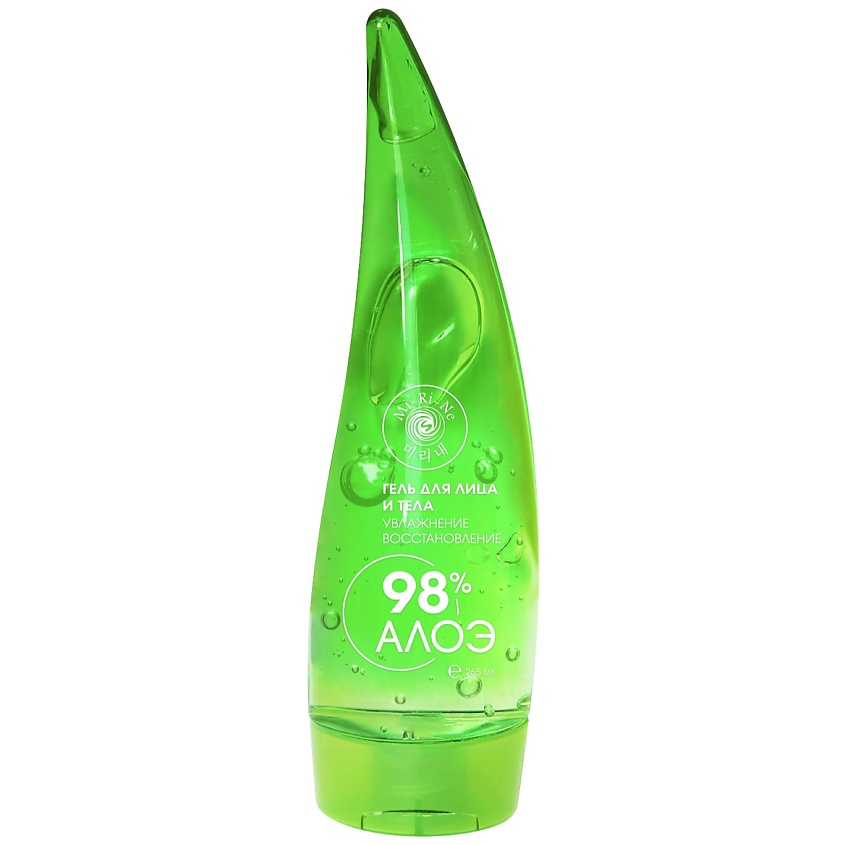 Изображение товара MI-RI-NE Увлажняющий гель для лица и тела 98% Алоэ, 265 мл