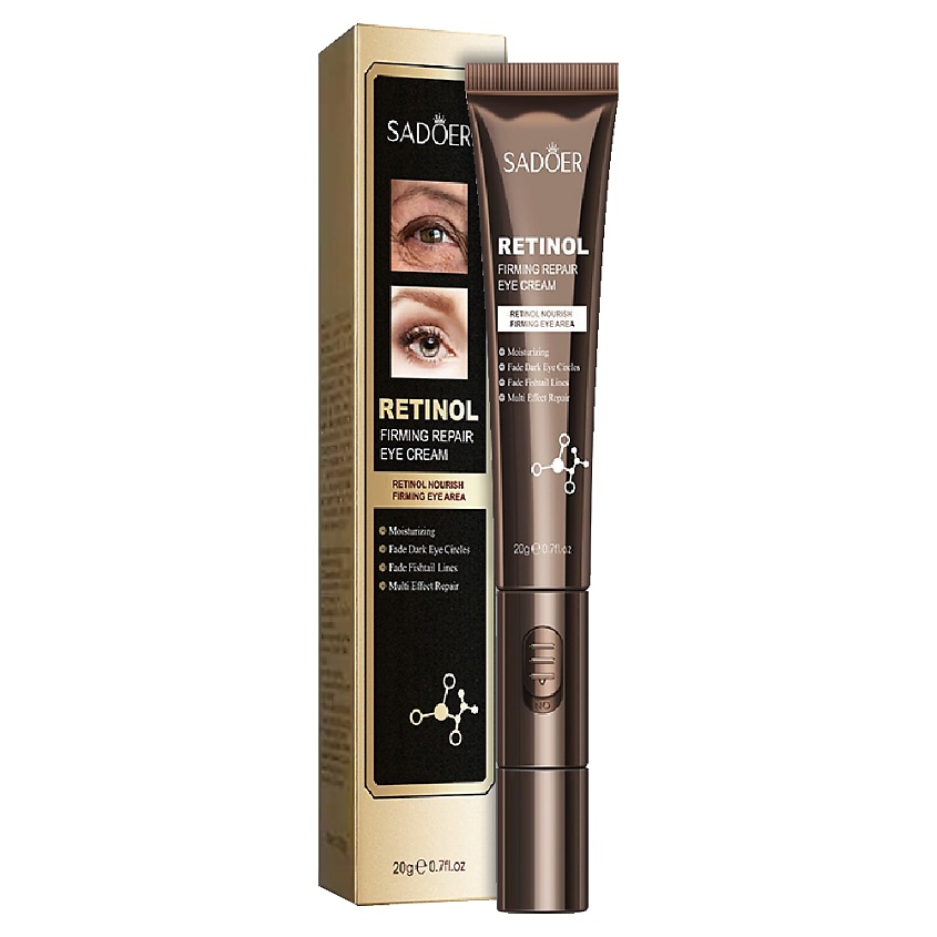 Изображение товара SADOER Крем для кожи вокруг глаз восстанавливающий с ретинолом, 20 гр.
