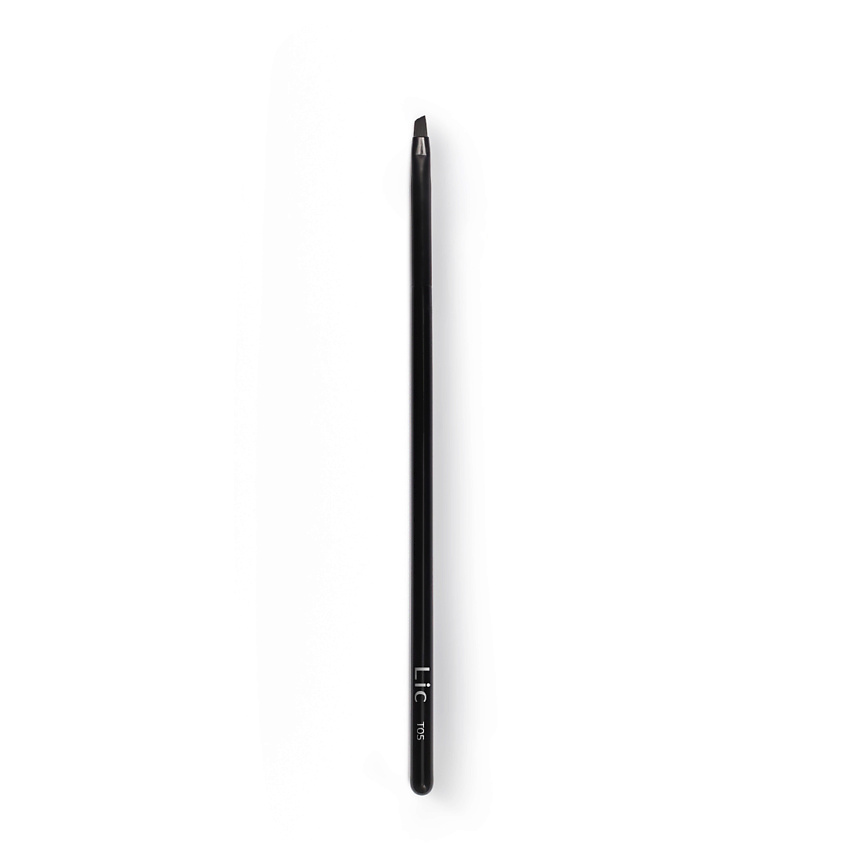 Изображение товара LIC Кисть скошенная для нанесения подводки T05, цвет: Черный, 1 шт.