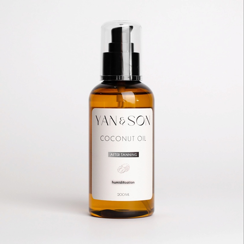 Изображение товара Увлажняющее масло после загара Кокос с пантенолом ромашкой и витамином Е